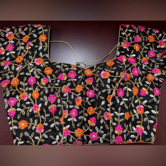 Chandrakala Women's Party Wear Bollywood Indian Style Saree Blouse Padded - Picture 6 of 9